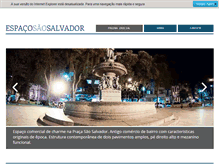 Tablet Screenshot of espacosaosalvador.com.br